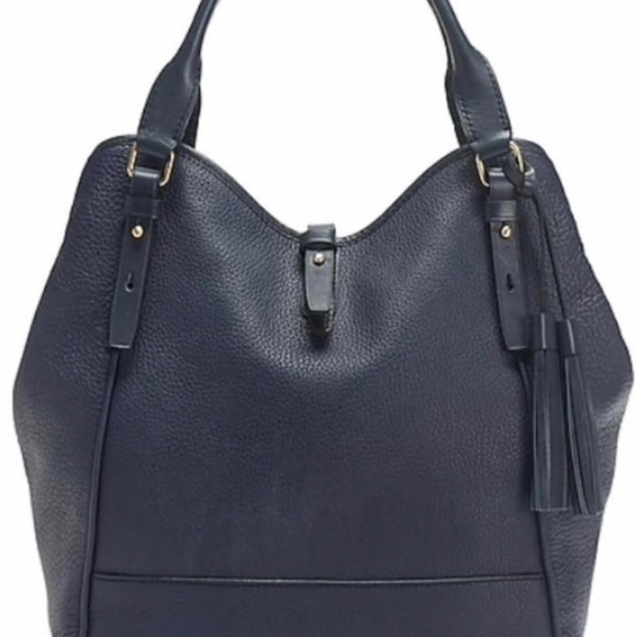 J. Crew Handbags - J.Crew Navy Hayden Hobo Bag